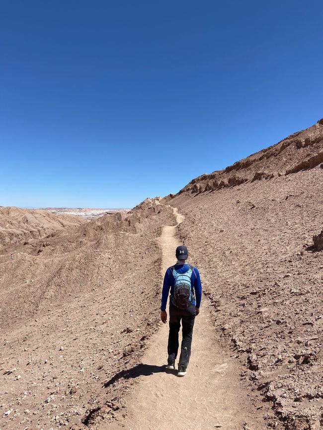 Valle de la  luna, San Pedro de Atacama