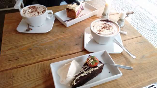 Kaffee und Kuchen im Inkognito in Lund