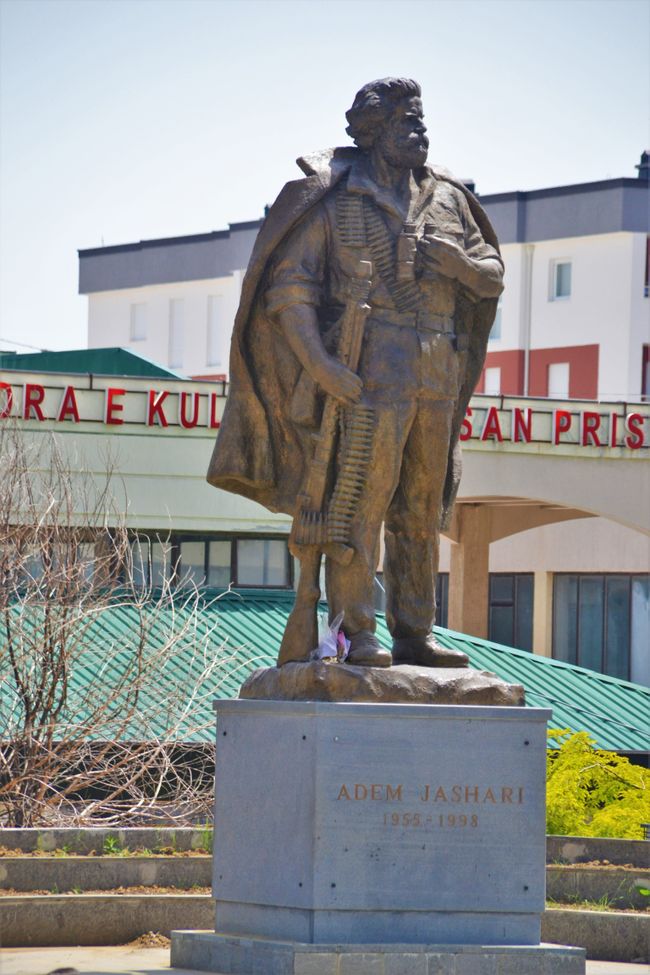 Adem Jashari Statue 