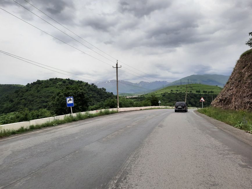Tag 17 Georgien und Armenien - Fahrt von Tiflis nach Dilijan