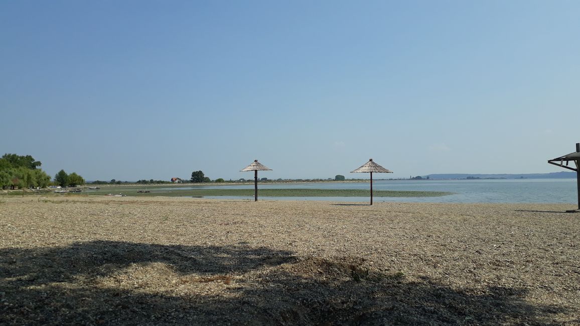 The beach of Brza.
