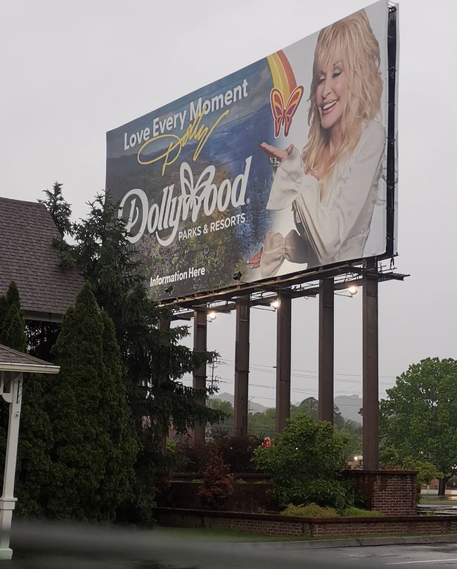 "Dollywood" i te Pigeon Forge