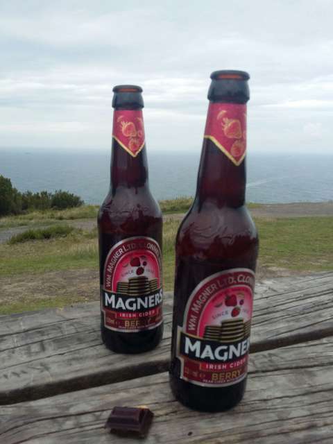 Beer breake am Mt. Maunganui