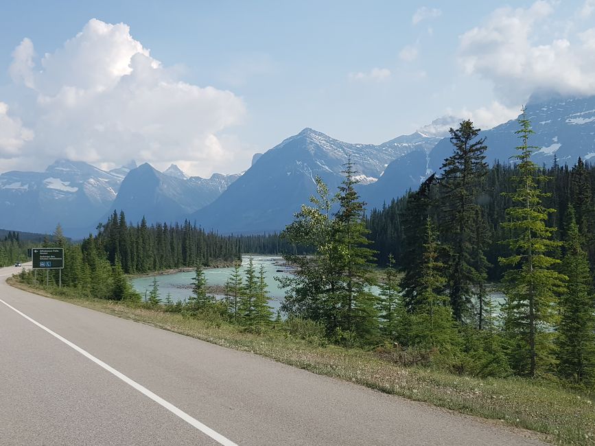 Transcanada Highway to Banff