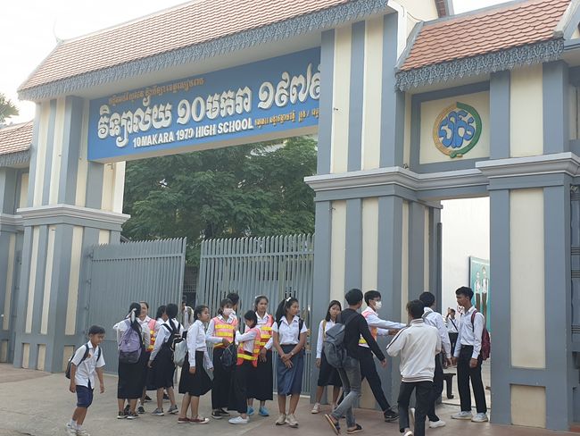 High School in Siem Reap