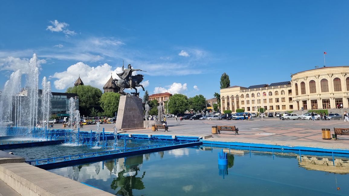 Main square of Gyumri