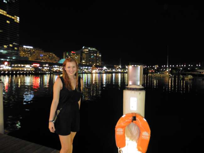 Darling Harbour by night