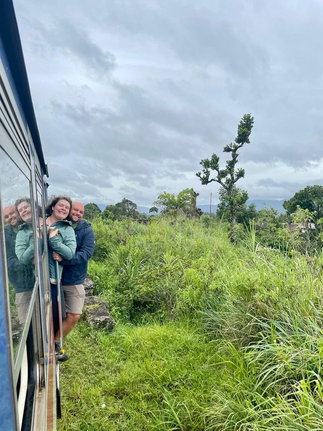 Mit dem Zug quer durch Sri Lanka