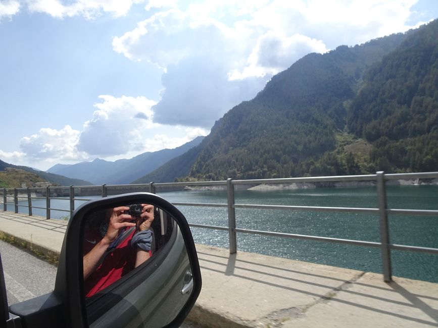 Vom Lago Blu über Chianale, Costigliole Saluzzo und Cuneo nach Limone