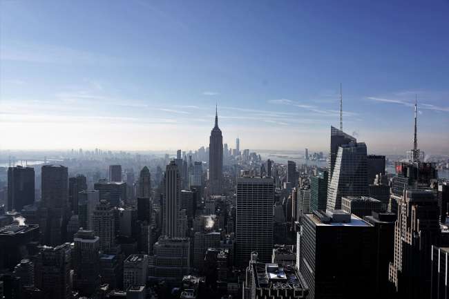 View from the Rockefeller Center