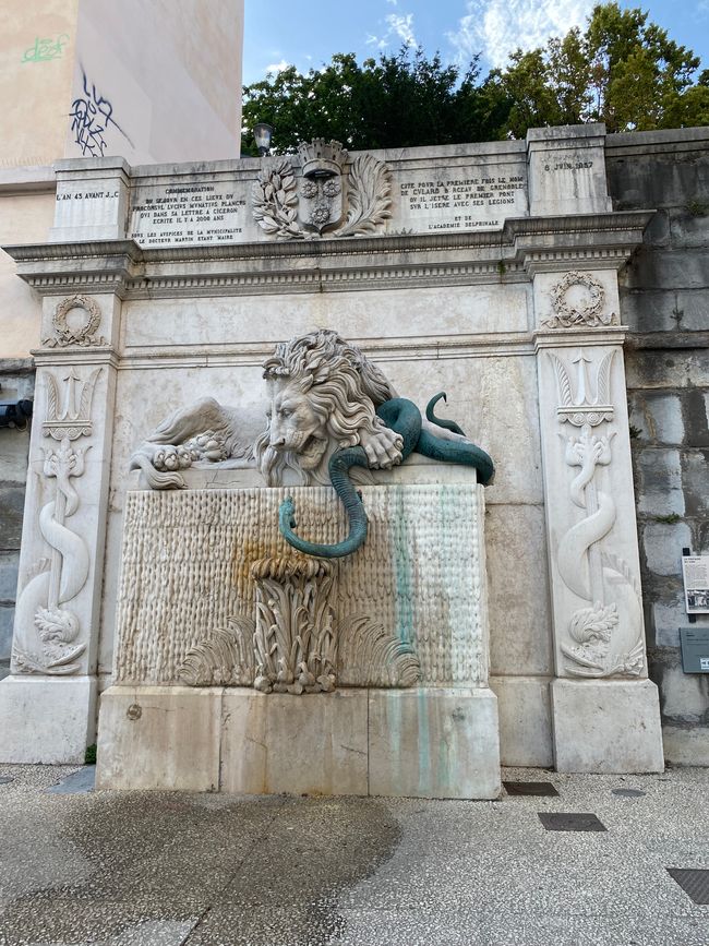 Fountain with Lion