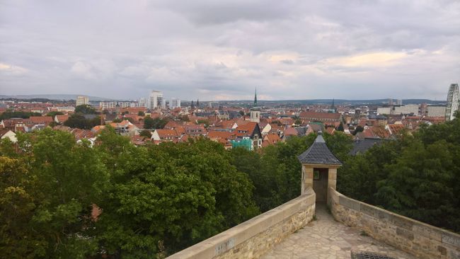 über den Dächern von Erfurt