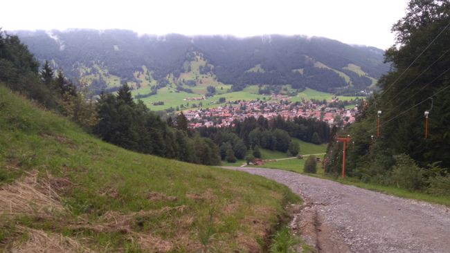 Oberammergau und auf den Kofel