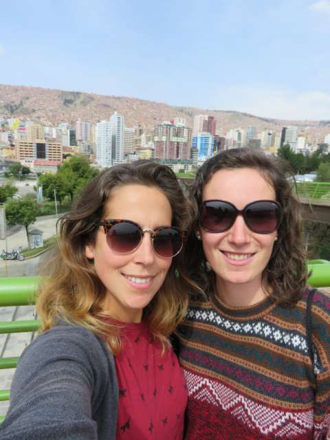 Us in La Paz