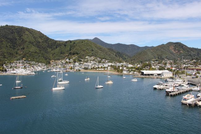 Port of Picton (View from the ferry)
