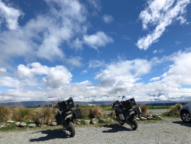 Nineteenth day of travel, once to Mt Cook and back
