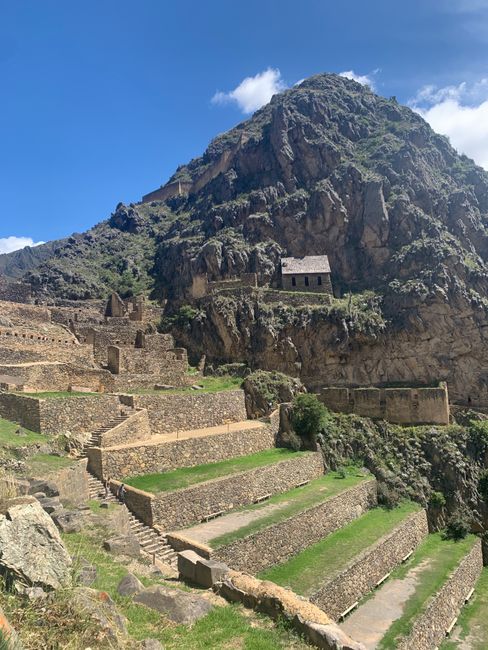 Ollantaytambo Fort der Inka