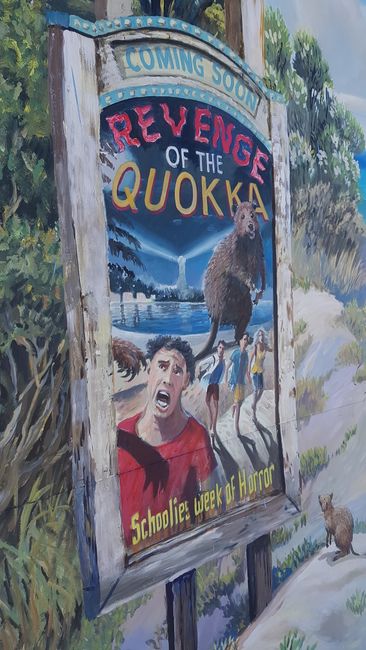 The quokka, a mini kangaroo in a movie.