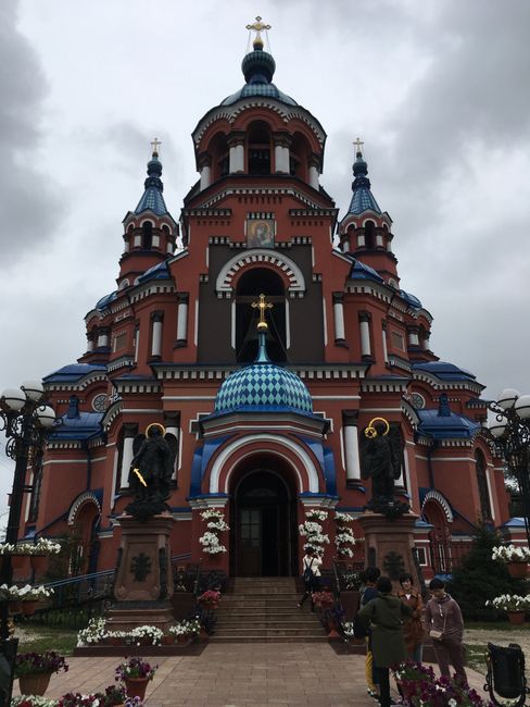 Kasaner Kathedrale (die schönste in der Stadt), Irkutsk