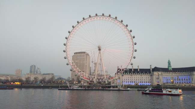 London Eye de día