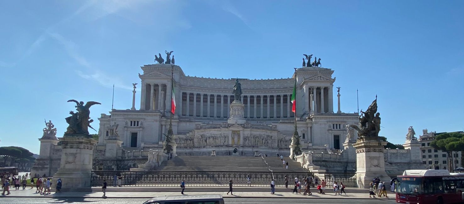 Monumento a Vittorio Emanuele II - am Piazza Venezia