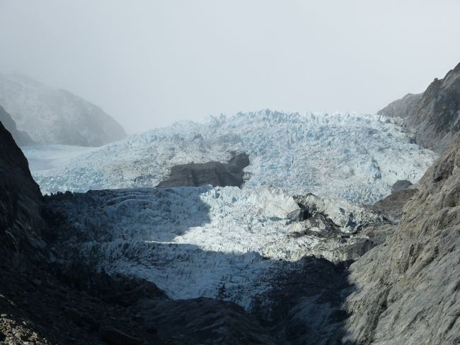 10. Tag Kleine Wanderung zum Franz-Josef Gletscher