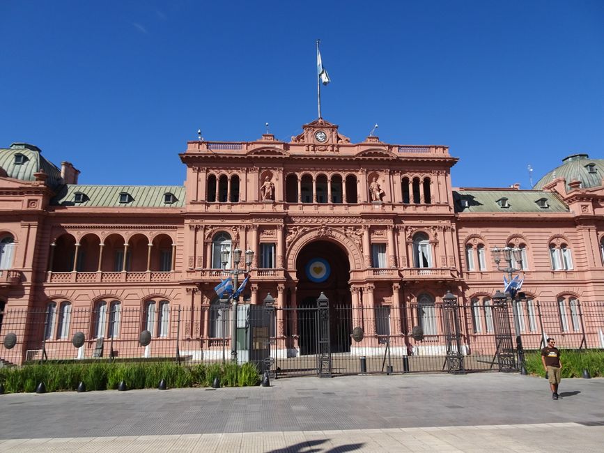 Präsidentenpalast "Casa Rosada"