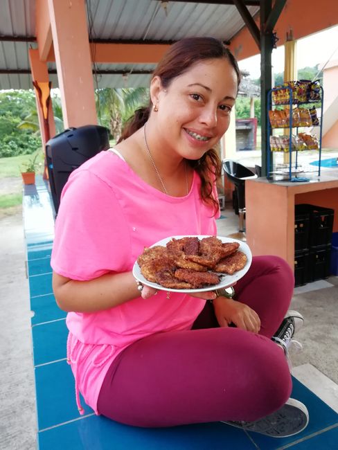 Apfelkircherl für unsere Kollegin Nahir aus Venezuela