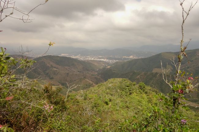 Blick aus dem Reservat auf Ocaña.