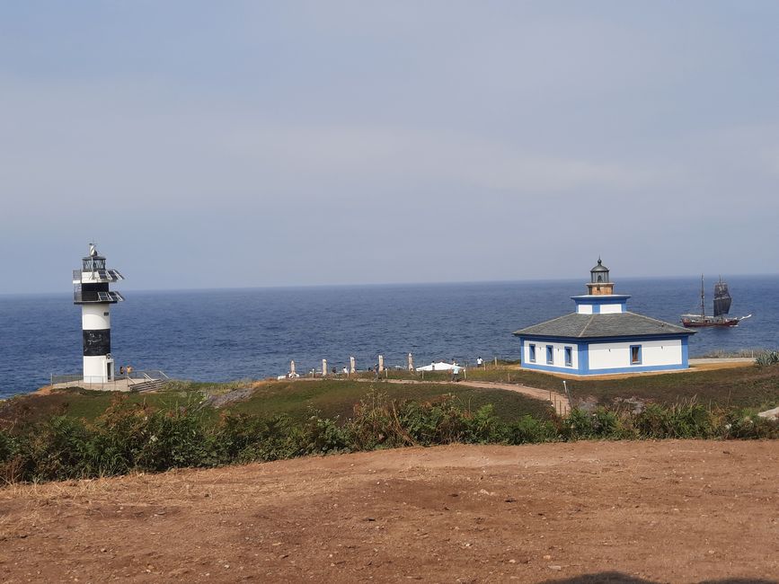 Lighthouse with the ship Atyla