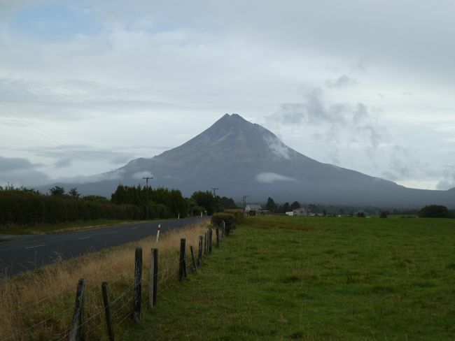Auf dem Weg zum Mount Taranaki