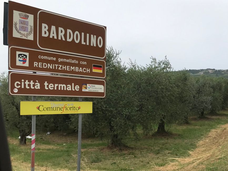 from San Pietro in Cariano via Bardolino to Riva