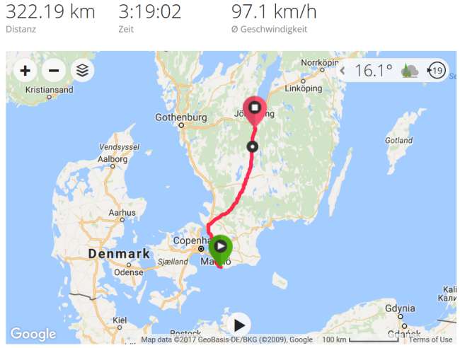 Day 3 - On the 'highway' to Jönköping