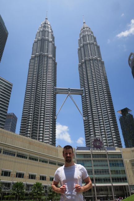 Petronas Towers during the day