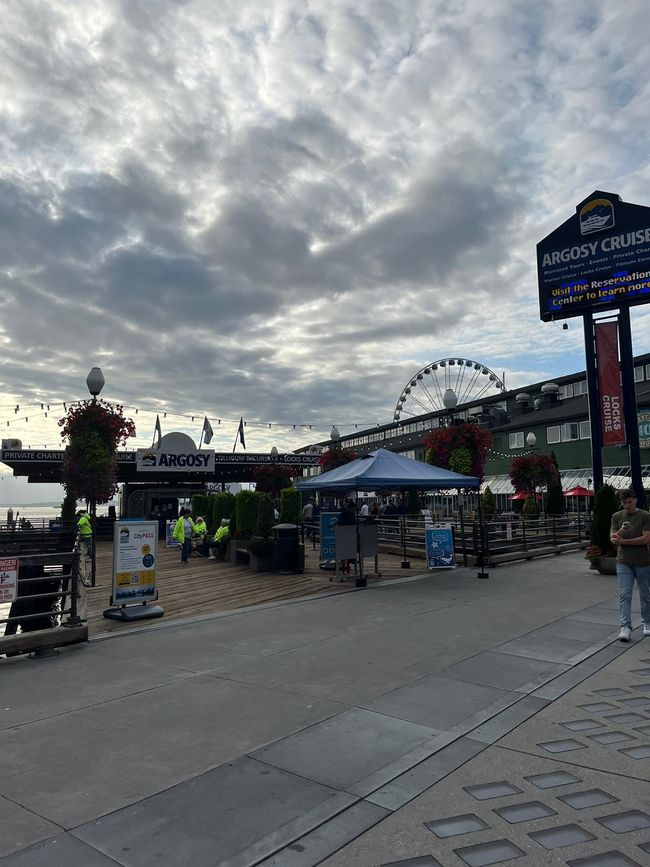 Arrival and sightseeing in Seattle