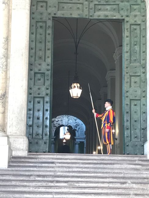 Swiss Guards at the Vatican