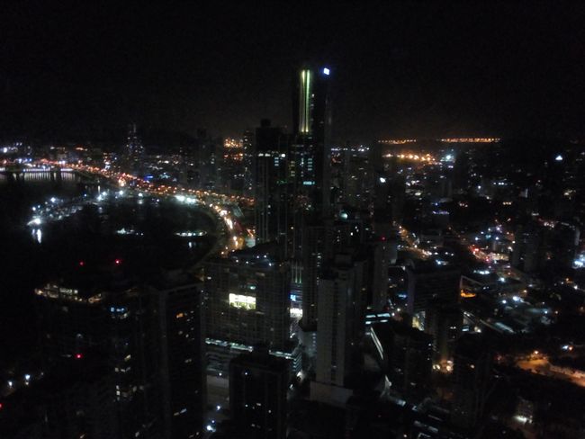 Panama City by night