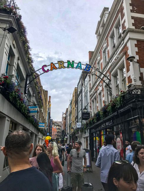Tag 96 - Shopping-day in London inkl. Gay-Parade 😅