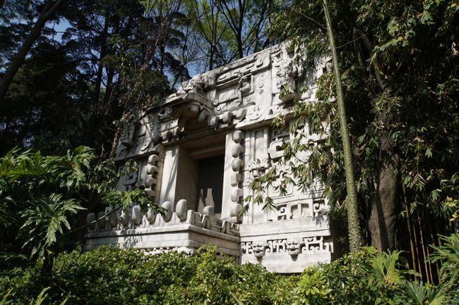 Nachbau einer Tempelanlage Nationalmuseum für Anthropologie