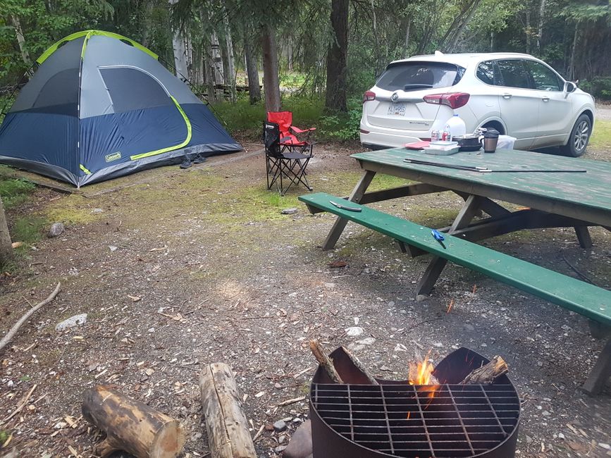 erster Government-Campingplatz Dawson City