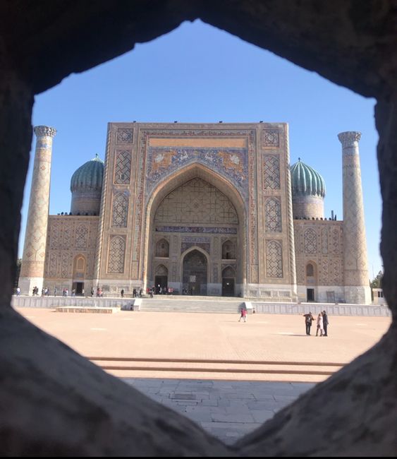 Tag 9-11: Samarkand, Usbekistan - Frühling mitten im Januar