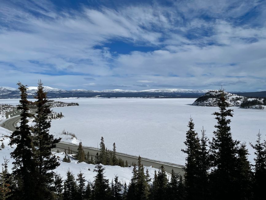 Kluane Lake und Alaska Highway