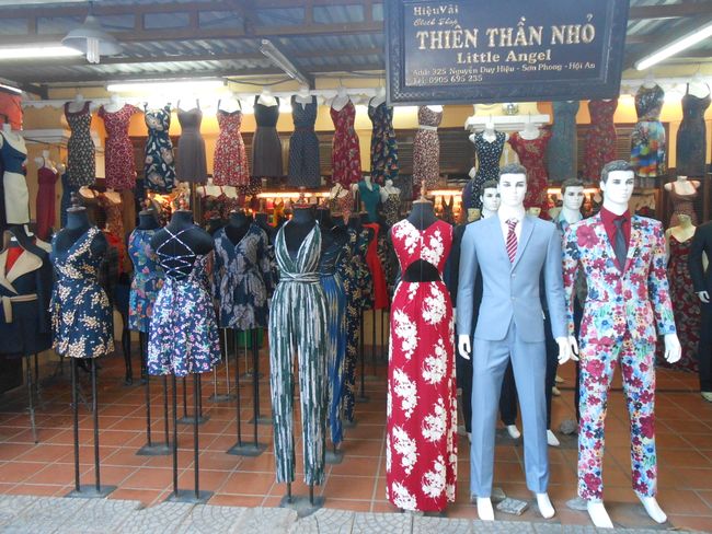 Hoi An ist Vietnams Hochburg fuer (billige) massgeschneiderte Mode