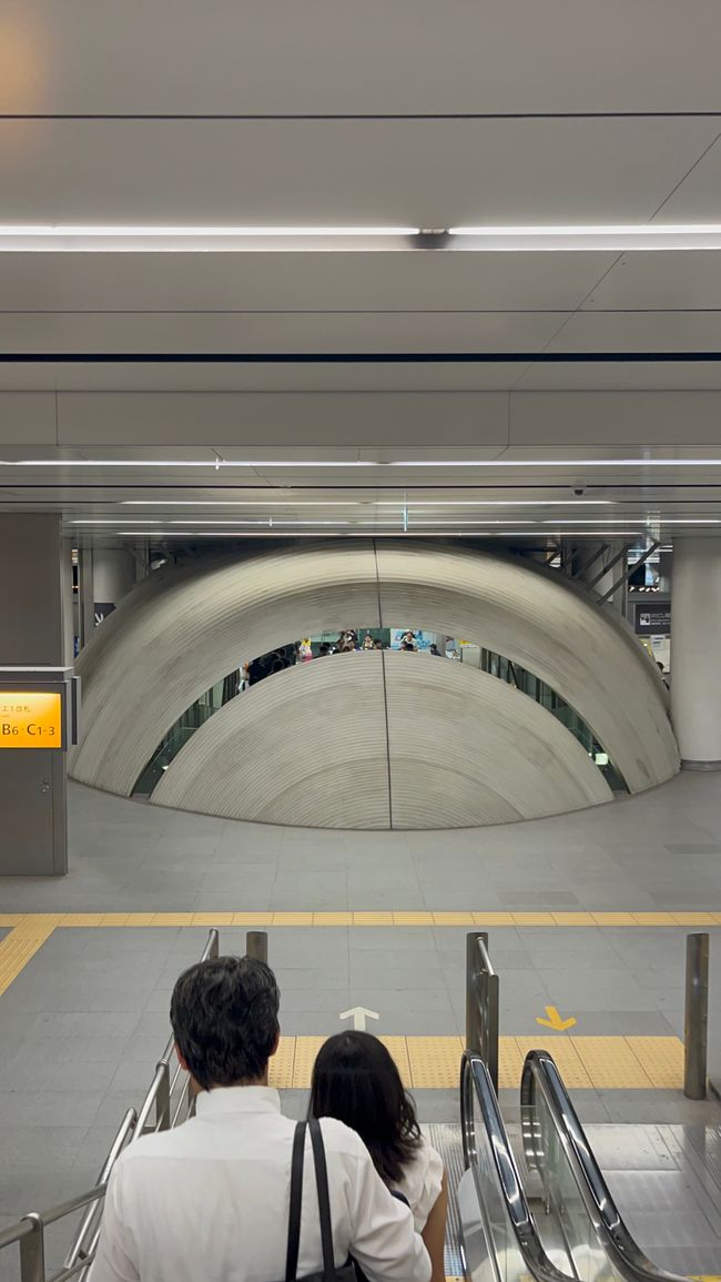 Futuristische U-Bahn