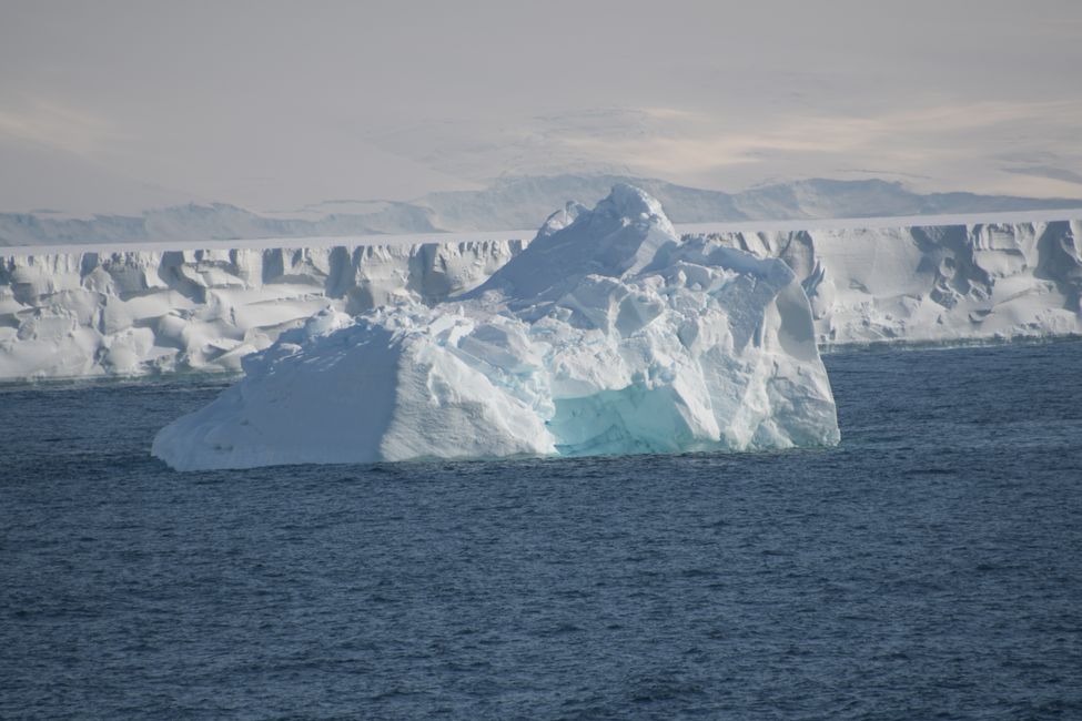 Iceberg at the Ross Ice Shelf