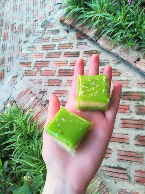 Gift green candies