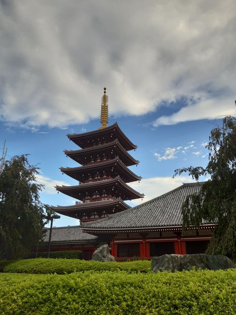 Asakusa Tempel am Tag