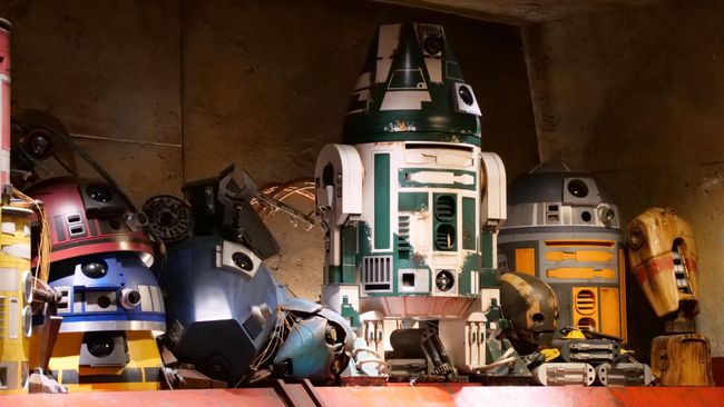 Disneyland - Galaxy's Edge Star Wars - im Droid Depot
