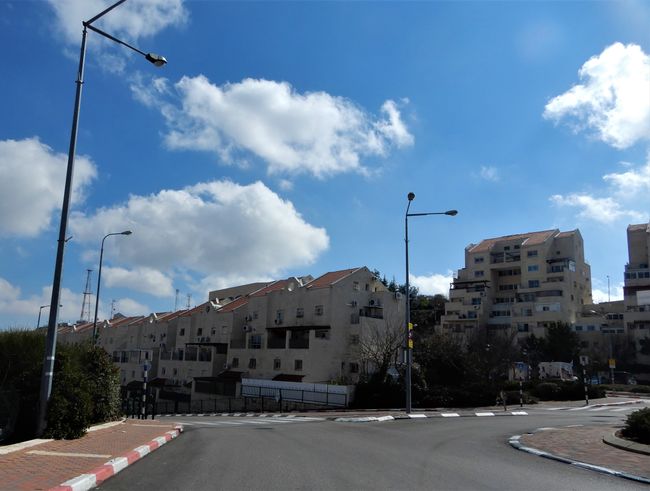 In the settlement: Kiryat Arba
