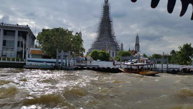 Ankunft Wat Phra Kaeo Tempel